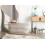 Beliani Upholstered Bench ELLENDALE Velvet Taupe 2