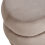 Beliani Upholstered Bench ELLENDALE Velvet Taupe 5