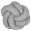 Beliani Throw Cushion ANGELONIA 45 x 45 cm Boucle Grey Solid 4