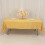 Champagne Lamour Satin rektangulär duk60" x102" 1
