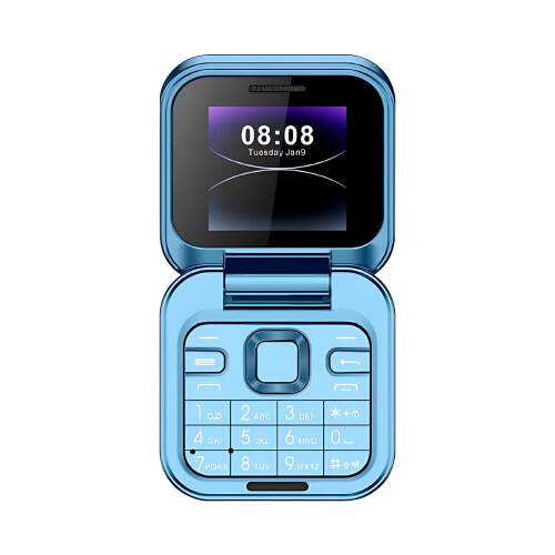 LangPing2025Mini Flip Phone Ontgrendeld 2G Dual SIM 1