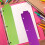 Plastic Snap-in Bookmarks for 3-Ring Binders 5 Pcs 5