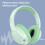Wireless Gaming Headset for PS4 PS5 PC Switch Mac Laptop 4