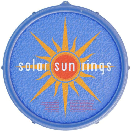Solar Sun Ring Pool Heater - Sunburst Blue, 60 x 2 in
