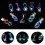 LED-talllys gyldne 0-9 sett 10 stk 1