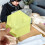 Regla hexagonal de acrílico transparente para acolchado, 22 cm. 2