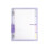 Caderno transparente A5 com 8 argolas 4