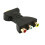 Kullattu HDMI-RGB-RCA-sovitin 2