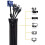 Cable Organizer Sleeve with Zipper 19.5 Inch 4 Pack 3