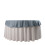 BalsaCircle70in Dusty Blue Runde Scuba Tischdecke 3