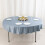 BalsaCircle70in Dusty Blue Runde Scuba Tischdecke 4