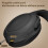 Casque Bluetooth 5.3 RGB avec réduction de bruit active, pliable 5