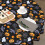Schwarze runde Tischdecke, 60 Zoll, Polyester 5