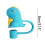 Straw Tips Drinking Cap Seal Plug 6-8mm 1pc 2