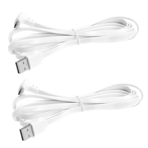Cable de alimentación Arlo Pro de 2 m, plano e impermeable. 2
