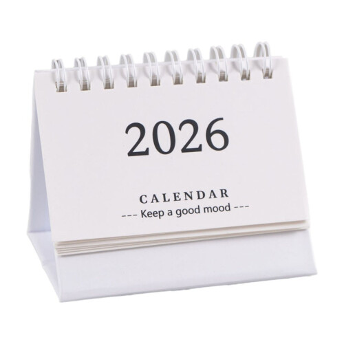 2026 Αποσπώμενο Ημερολόγιο Γραφείου – Μινιμαλιστικός Μηνιαίος Σχεδιαστής 2
