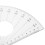 LEORX Protractor Transparent Geometry Tool 1 Piece 2