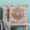 Μαξιλαροθήκες Boho 18x18 ίντσες, Καμένο πορτοκαλί και κίτρινο, 2 τεμάχια 4