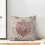 Μαξιλαροθήκες Boho 18x18 ίντσες, Καμένο πορτοκαλί και κίτρινο, 2 τεμάχια 5