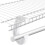2pcs J-Shaped Closet Rod Supports Plastic Hooks 4