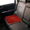 Driver Seat Cushion Winter Plush Warm Thickened 17.7x17.7 4
