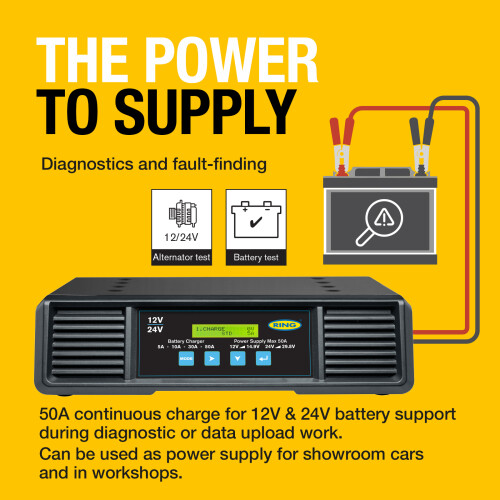 Ring Automotive Ring Automotive SMARTCHARGE PRO 50A Battery Support Unit 1