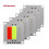 Aluminium substraat COB LED-lichtbron 4050RGB 9V 1