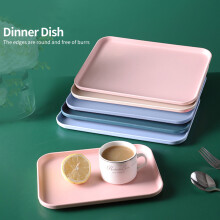 Wiederverwendbare, leichte Snackteller aus Kunststoff, 15 cm (6 Zoll)