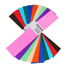 Papier de soie, papier crépon pour emballage cadeau, 10 pièces, 10 couleurs