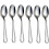 Conjunto de colheres de chá em aço inoxidável, 6 ou 12 peças, 16 cm (6,29 polegadas) 1