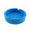 Cendrier rond en silicone écologique bleu (1 pièce) 1