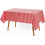 Toalha de mesa de plástico com estampa de vaca em preto e branco, 108 x 54 polegadas (2 unidades) 1