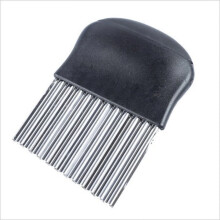 Large Crinkle Cutter – Stainless Steel Wavy Potato Slicer