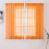 Sheer Voile Curtains Orange 54x54 Inches 1