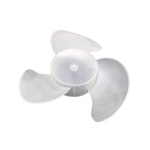 Mini ventola in plastica a 3 pale per motore asciugacapelli