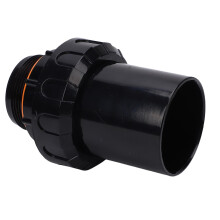 G2 2,0 Zoll PVC Sandtank Pumpen-Verbindungsstück, schwarz