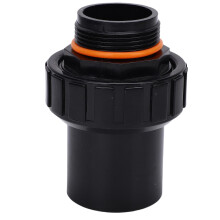 Sandtank PVC-Rohr 1,5 Zoll G1-1/2 schwarzer Adapter