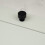 28mm Matt Black Round Reeded Cabinet Knob 4