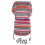Diva (Small, Red Multi) Diva Frankie Strapless Sundress 1