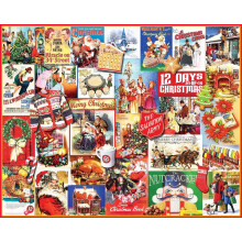 Célébrations de Noël Puzzles 1000 Pièces Collage Thème Chrétien pour Adultes et Famille