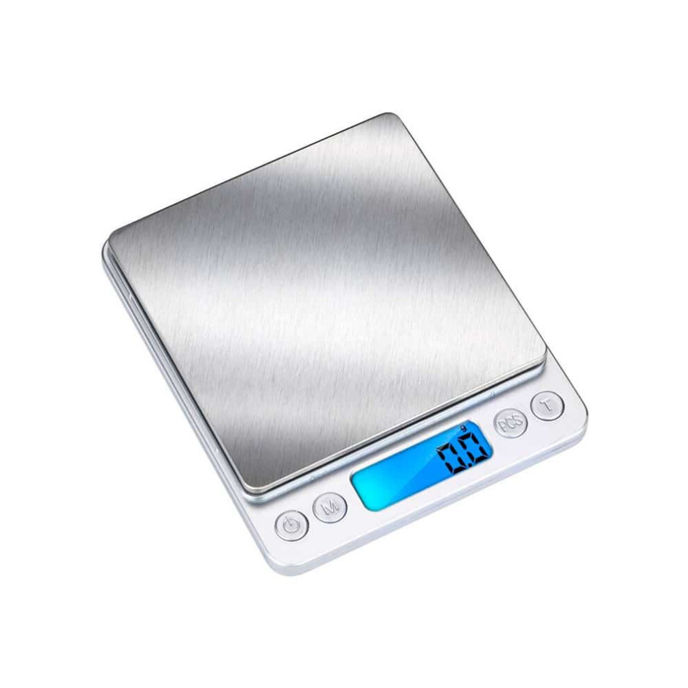 Edco High Precision Digital Scale Stainless Steel With 2 Trays 0.1G Accuracy Measures G Oz Ozt Dwt Gn Ct Pcs