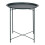 Grey Iron Tray Table 46cm Diameter 2 in 1 Removable Top Coffee and Side Table 1