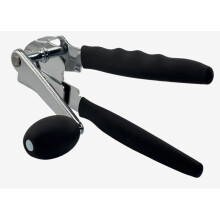 Senior Style Can Opener with Chromed Iron Body PP and TPR Grip 26cm Kitchen Tin Opener for Controlled Opening