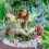 Böhmische Feengartenstatue aus Acryl, Blumentopfstopfen 4