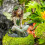 Böhmische Feengartenstatue aus Acryl, Blumentopfstopfen 5