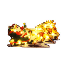 Christmas window hanging lights indoor outdoor 1 set