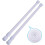 Verstelbare spanstang 12-20 inch wit 1