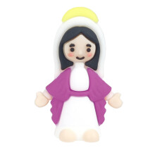 Sada figurek Ježíška a Panny Marie, 52 dílků