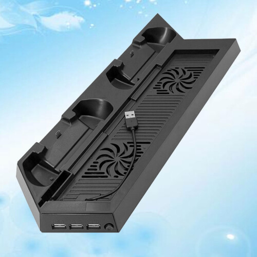 Supporto di raffreddamento verticale OUNONA con doppie ventole e 2 porte 1
