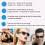 Óculos de Sol Inteligentes Bluetooth AF06 com Lentes UV400 3